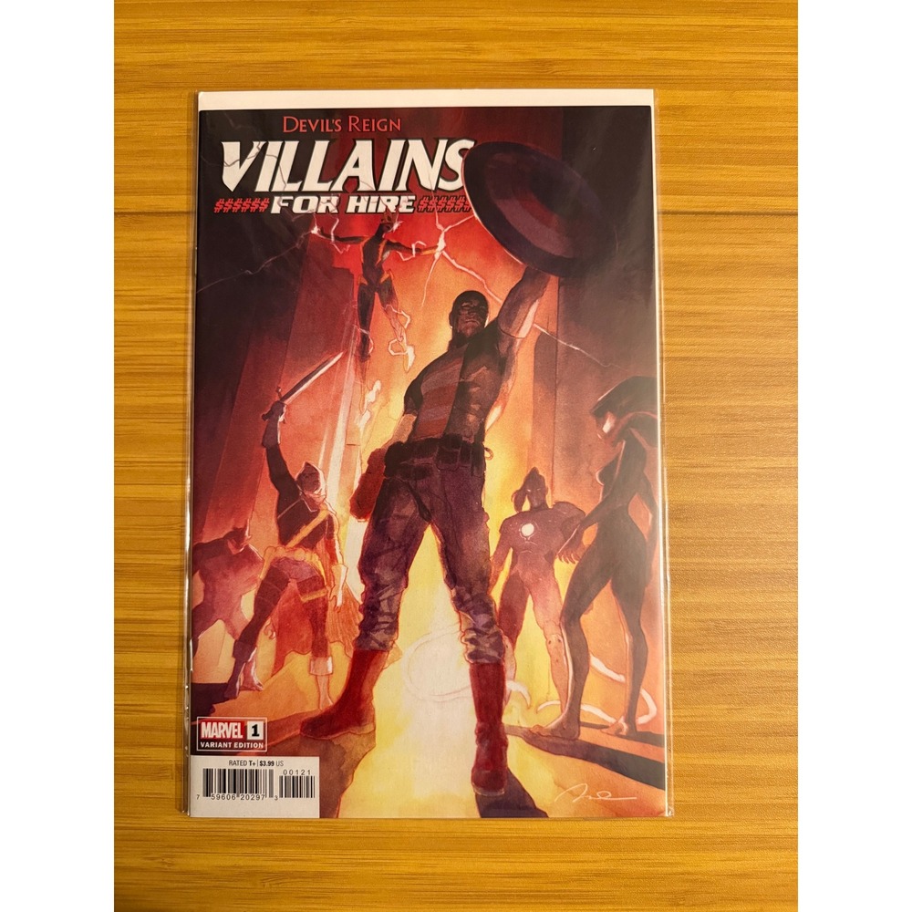 Marvel Comics Devils Reign Villains For Hire 1 Variant Edition Comic Book